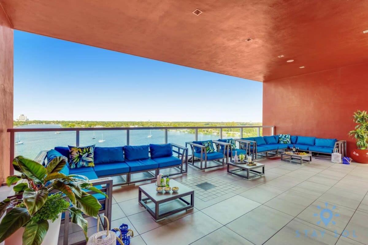 Tropical Oasis - Rooftop Pool- Near Beach - Gym Hollywood Buitenkant foto