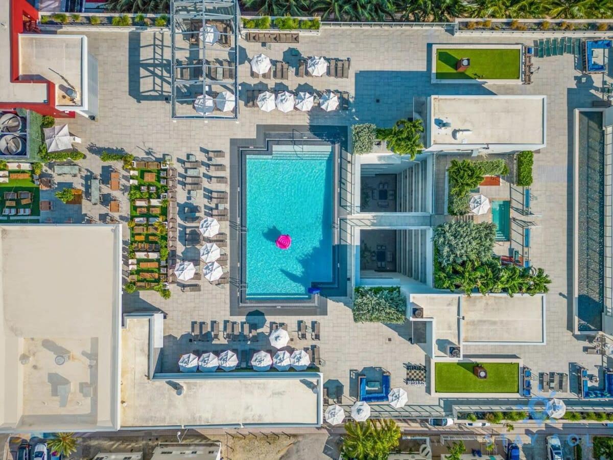 Tropical Oasis - Rooftop Pool- Near Beach - Gym Hollywood Buitenkant foto