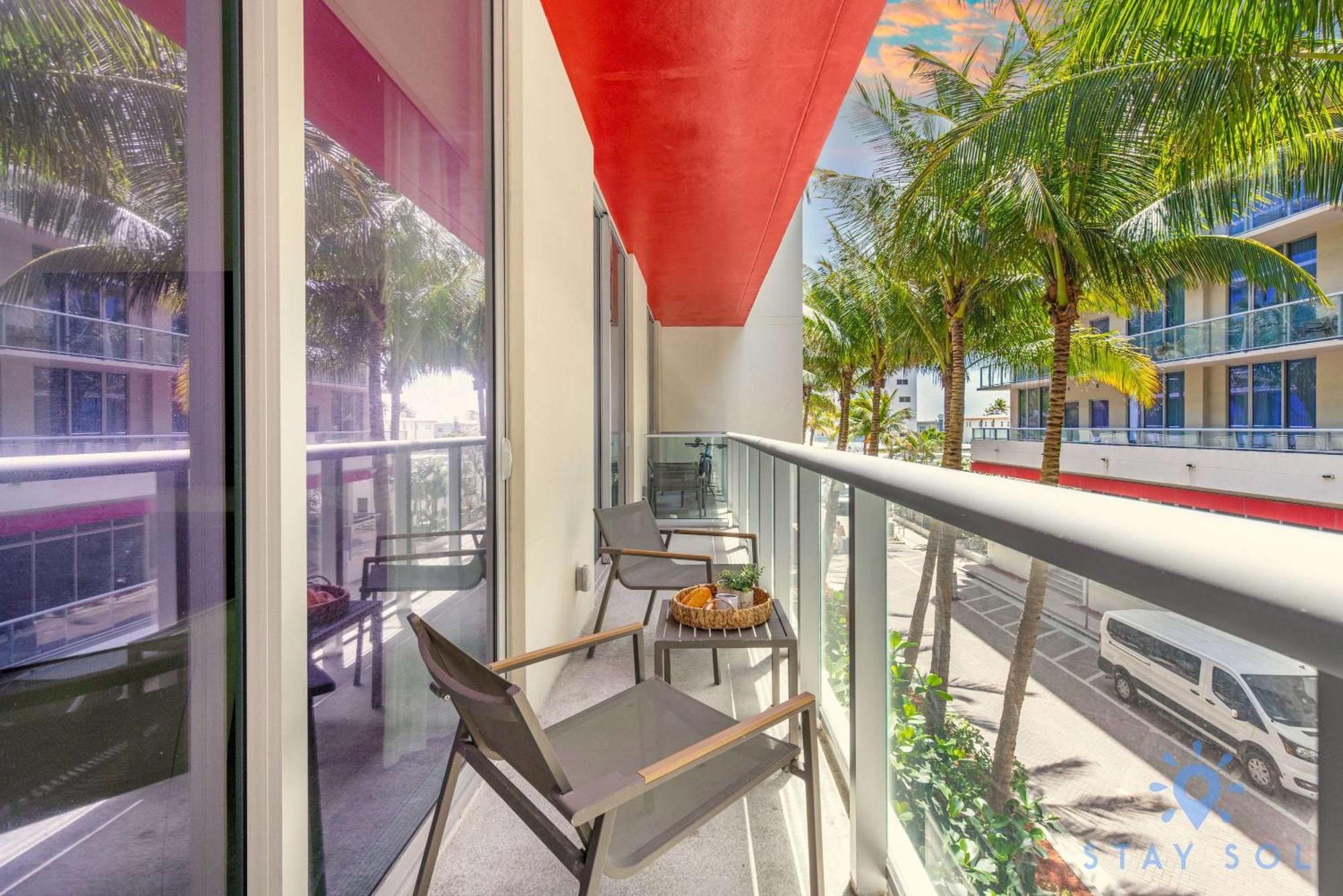 Tropical Oasis - Rooftop Pool- Near Beach - Gym Hollywood Buitenkant foto